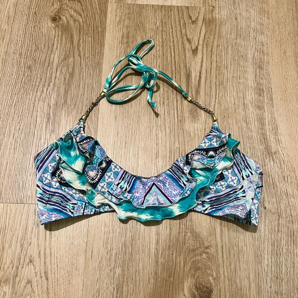 VICTORIA’S SECRET GOLD CHAIN BIKINI TOP